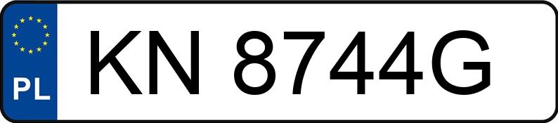 Numer rejestracyjny KN 8744G posiada IVECO AS440ST/P BA3C - KN8744G