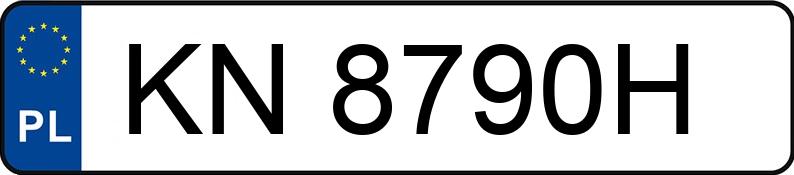 Numer rejestracyjny KN 8790H posiada SEAT Leon 2.0 TSI MR`17 E6 5F Cupra Performance Black DSG - KN8790H