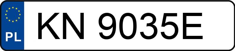 Numer rejestracyjny KN 9035E posiada ALFA ROMEO 147 - KN9035E