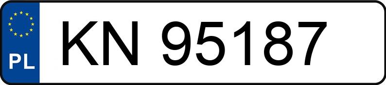 Numer rejestracyjny KN 95187 posiada VOLKSWAGEN PASSAT - KN95187 Numer rejestracyjny KN 95187 posiada VOLKSWAGEN PASSAT - KN95187