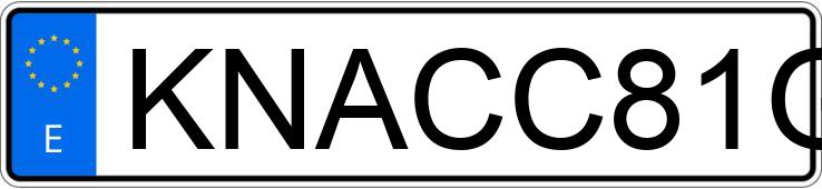 Numer rejestracyjny KNACC81GFN5128179 posiada KIA E-NIRO