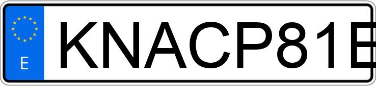 Numer rejestracyjny KNACP81E0T5321946 posiada KIA NIRO