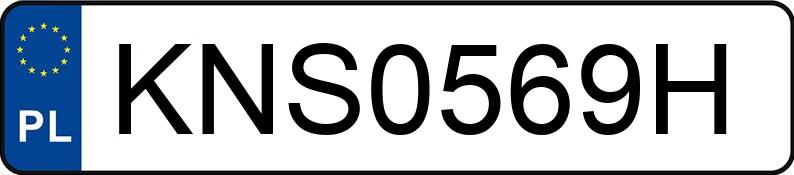 Numer rejestracyjny KNS 0569H posiada SUZUKI Vitara 1.6 i Kat. JLX 16V - KNS0569H