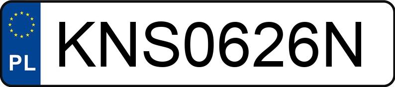Numer rejestracyjny KNS 0626N posiada FORD FUSION - KNS0626N Numer rejestracyjny KNS 0626N posiada FORD FUSION - KNS0626N