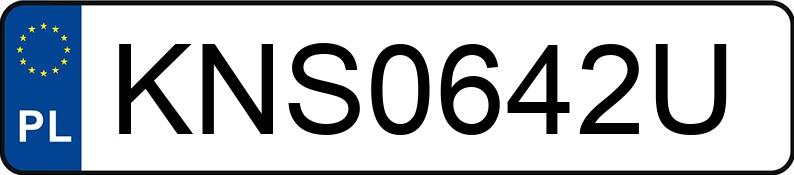 Numer rejestracyjny KNS 0642U posiada AUDI A3 SPORTBACK - KNS0642U Numer rejestracyjny KNS 0642U posiada AUDI A3 SPORTBACK - KNS0642U