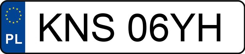 Numer rejestracyjny KNS 06YH posiada AUDI 80 1.9 TD - KNS06YH Numer rejestracyjny KNS 06YH posiada AUDI 80 1.9 TD - KNS06YH