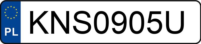 Numer rejestracyjny KNS 0905U posiada FIAT DUCATO - KNS0905U