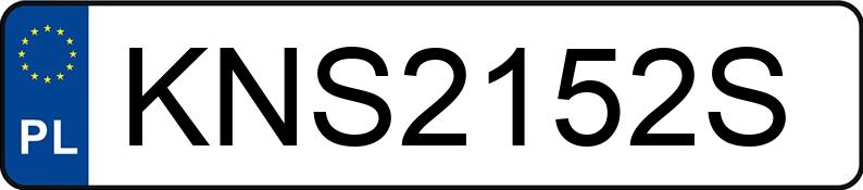 Numer rejestracyjny KNS 2152S posiada BMW 318 I - KNS2152S