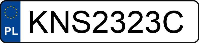 Numer rejestracyjny KNS 2323C posiada AUDI A6 - KNS2323C