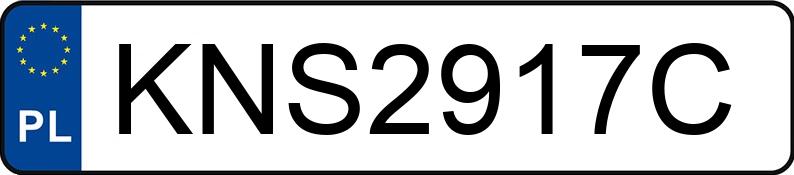 Numer rejestracyjny KNS 2917C posiada FORD FIESTA - KNS2917C Numer rejestracyjny KNS 2917C posiada FORD FIESTA - KNS2917C