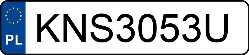 Numer rejestracyjny KNS 3053U posiada VOLKSWAGEN PASSAT - KNS3053U