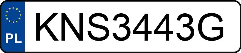 Numer rejestracyjny KNS 3443G posiada AUDI A4 - KNS3443G