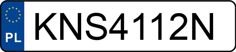 Numer rejestracyjny KNS 4112N posiada AUDI A6 LIMOUSINE - KNS4112N