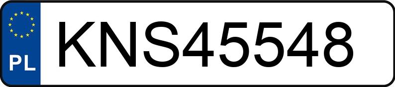 Numer rejestracyjny KNS 45548 posiada FORD GALAXY 1.9 TDI - KNS45548