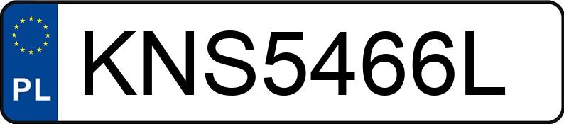 Numer rejestracyjny KNS 5466L posiada FIAT Bravo II 1.9 M-jet MR`07 E4 Emotion - KNS5466L