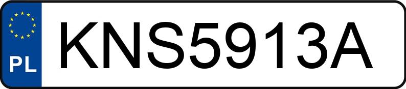 Numer rejestracyjny KNS5913A posiada BMW 330 Diesel Kat. MR`98 E46 330 Diesel Kat. MR`98 E46