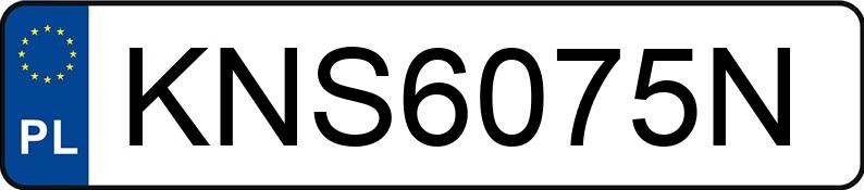 Numer rejestracyjny KNS 6075N posiada CITROEN BERLINGO - KNS6075N
