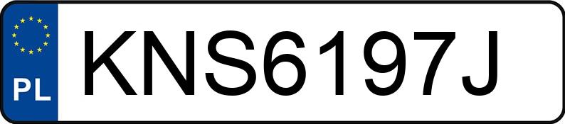 Numer rejestracyjny KNS6197J posiada AUDI A4 3.0 Kat. MR`00 E3 8E A4 3.0 Kat. MR`00 E3 8E