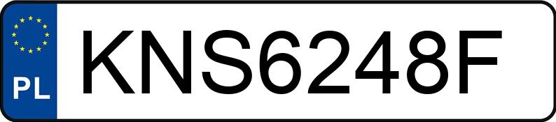 Numer rejestracyjny KNS 6248F posiada FORD MONDEO - KNS6248F
