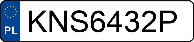 Numer rejestracyjny KNS 6432P posiada VOLKSWAGEN Golf III Cabrio Kat. MR`91 Cabrio - KNS6432P