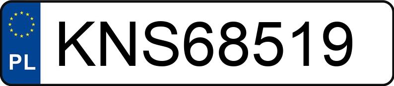 Numer rejestracyjny KNS 68519 posiada NISSAN Sunny 1.7 Diesel LX - KNS68519