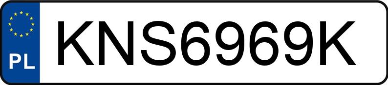 Numer rejestracyjny KNS 6969K posiada CITROEN C5 - KNS6969K