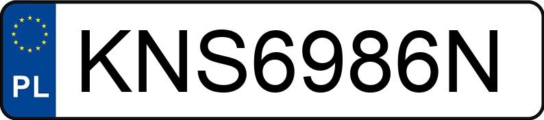 Numer rejestracyjny KNS 6986N posiada MAZDA MAZDA 3 - KNS6986N Numer rejestracyjny KNS 6986N posiada MAZDA MAZDA 3 - KNS6986N