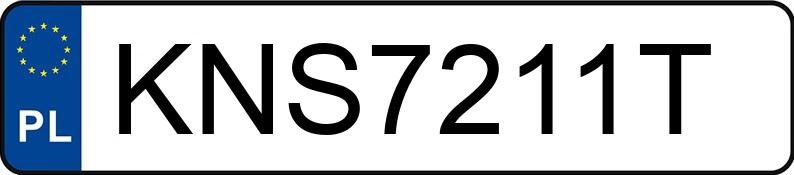 Numer rejestracyjny KNS 7211T posiada VOLVO 850 T-5 Kat. - KNS7211T