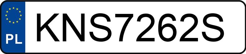 Numer rejestracyjny KNS 7262S posiada SEAT Ibiza 1.2 MR`12 E5 6J Reference - KNS7262S