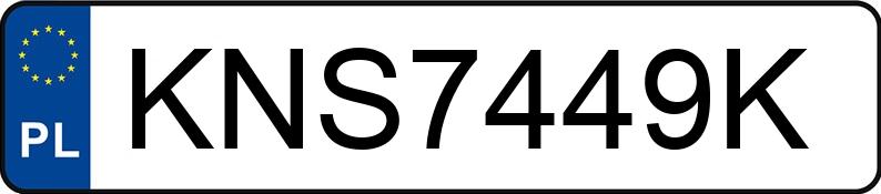 Numer rejestracyjny KNS 7449K posiada PEUGEOT 5008 - KNS7449K Numer rejestracyjny KNS 7449K posiada PEUGEOT 5008 - KNS7449K
