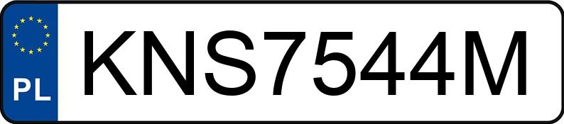 Numer rejestracyjny KNS 7544M posiada BMW 520I - KNS7544M
