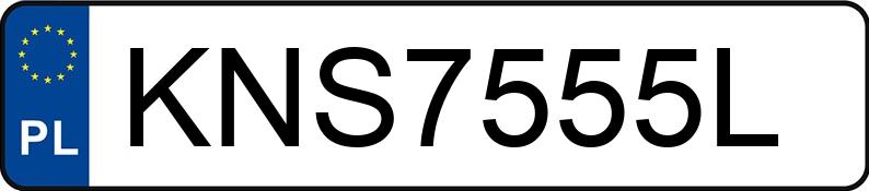 Numer rejestracyjny KNS 7555L posiada KIA STONIC - KNS7555L Numer rejestracyjny KNS 7555L posiada KIA STONIC - KNS7555L