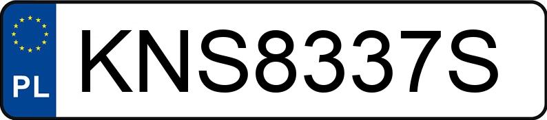 Numer rejestracyjny KNS 8337S posiada CITROEN BERLINGO - KNS8337S