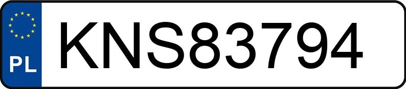 Numer rejestracyjny KNS 83794 posiada VOLKSWAGEN GOLF 1.9 TDI - KNS83794 Numer rejestracyjny KNS 83794 posiada VOLKSWAGEN GOLF 1.9 TDI - KNS83794