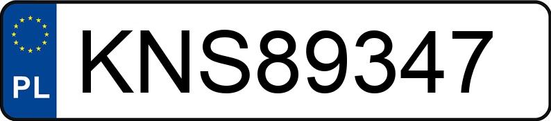 Numer rejestracyjny KNS 89347 posiada CITROEN C5 - KNS89347