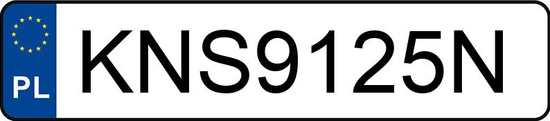 Numer rejestracyjny KNS 9125N posiada VOLKSWAGEN SCIROCCO - KNS9125N