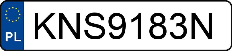 Numer rejestracyjny KNS 9183N posiada BMW 530D - KNS9183N