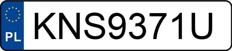 Numer rejestracyjny KNS 9371U posiada KIA Sorento II 2.0 CRDi MR`10 E5 Voyage/L - KNS9371U