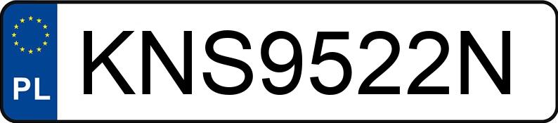 Numer rejestracyjny KNS 9522N posiada BMW 316 I KAT - KNS9522N Numer rejestracyjny KNS 9522N posiada BMW 316 I KAT - KNS9522N