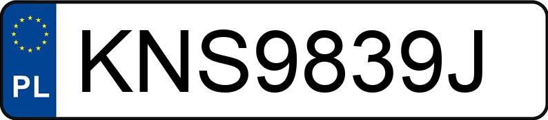 Numer rejestracyjny KNS9839J posiada AUDI A4 1.9 TDi Kat. MR`00 E3 8E A4 1.9 TDi Kat. MR`00 E3 8E