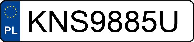 Numer rejestracyjny KNS 9885U posiada AUDI S5 SPORTBACK - KNS9885U