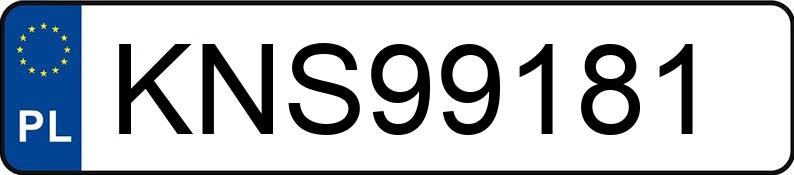 Numer rejestracyjny KNS 99181 posiada AUDI Q7 - KNS99181 Numer rejestracyjny KNS 99181 posiada AUDI Q7 - KNS99181