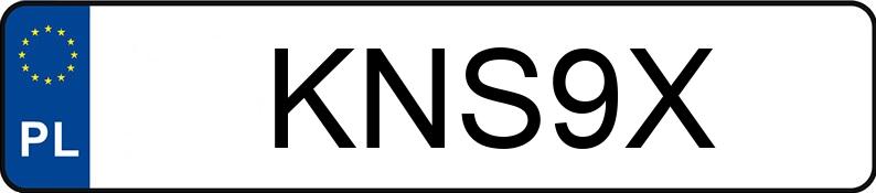 Numer rejestracyjny KNS 9X posiada CADILLAC DE VILLE - KNS9X Numer rejestracyjny KNS 9X posiada CADILLAC DE VILLE - KNS9X