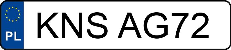 Numer rejestracyjny KNS AG72 posiada MITSUBISHI PAJERO 2.5 TDI - KNSAG72