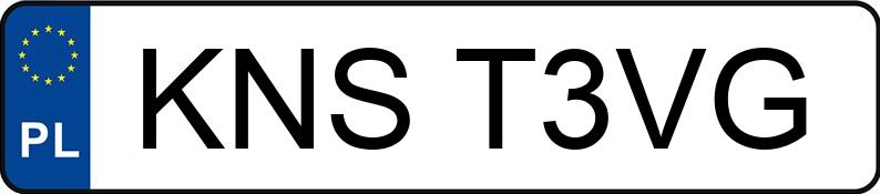 Numer rejestracyjny KNS T3VG posiada URSUS C 330 M - KNST3VG