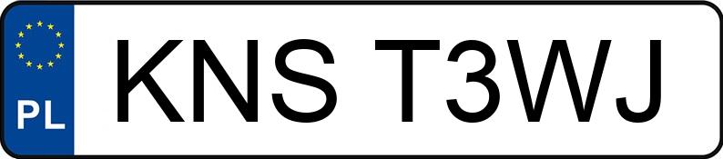 Numer rejestracyjny KNS T3WJ posiada GOES TERROX500L CF400ATR-2L - KNST3WJ