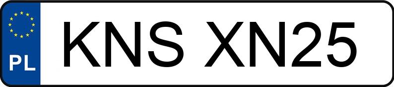 Numer rejestracyjny KNS XN25 posiada ROMET MOTORS GY - KNSXN25 Numer rejestracyjny KNS XN25 posiada ROMET MOTORS GY - KNSXN25