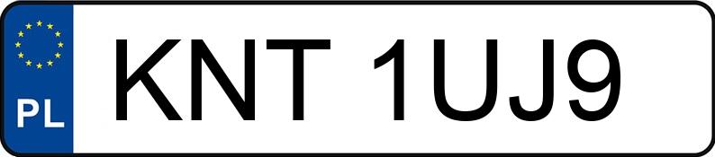 Numer rejestracyjny KNT 1UJ9 posiada TOYOTA COROLLA - KNT1UJ9 Numer rejestracyjny KNT 1UJ9 posiada TOYOTA COROLLA - KNT1UJ9