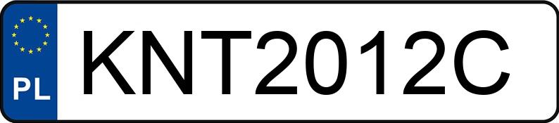 Numer rejestracyjny KNT 2012C posiada BMW 114i MR`11 E5 F20/F21 114i MR`11 E5 F20/F21 - KNT2012C