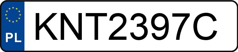 Numer rejestracyjny KNT 2397C posiada CITROEN C5 - KNT2397C
